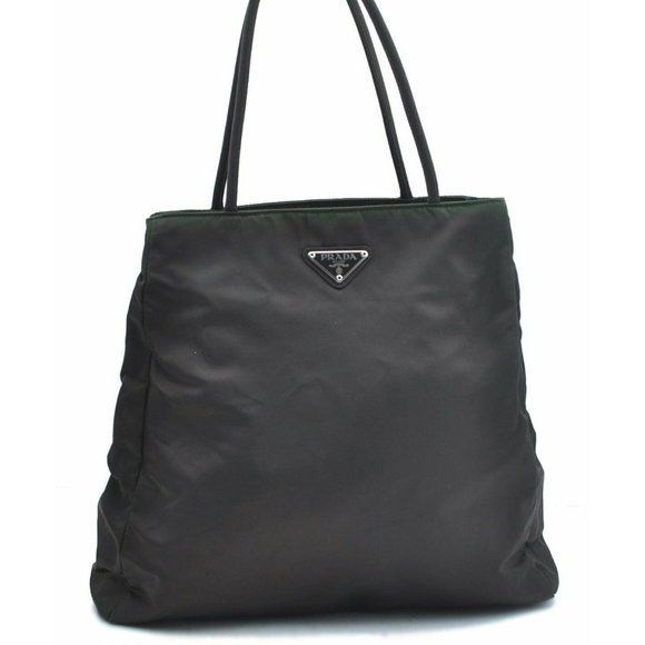 Prada Handbags - Auth Prada Shoulder Bag Brown Nylon #33033P15B
